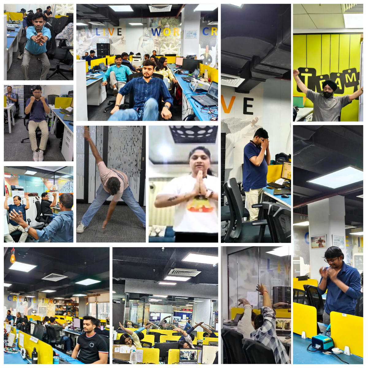 Virtual Chair Yoga Session